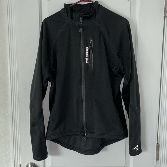 Showers Pass soft shell cycling jacket L large - Picture 1 of 13
